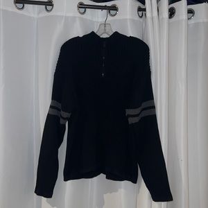 Eddie Bauer large mens half zip sweater